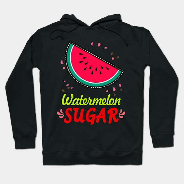 Watermelon Sugar Hoodie by RainasArt